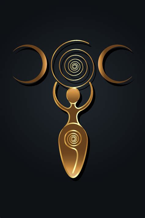 The Triple Goddess and Her Sacred Symbols: Understanding the Iconography in Wiccan Tradition